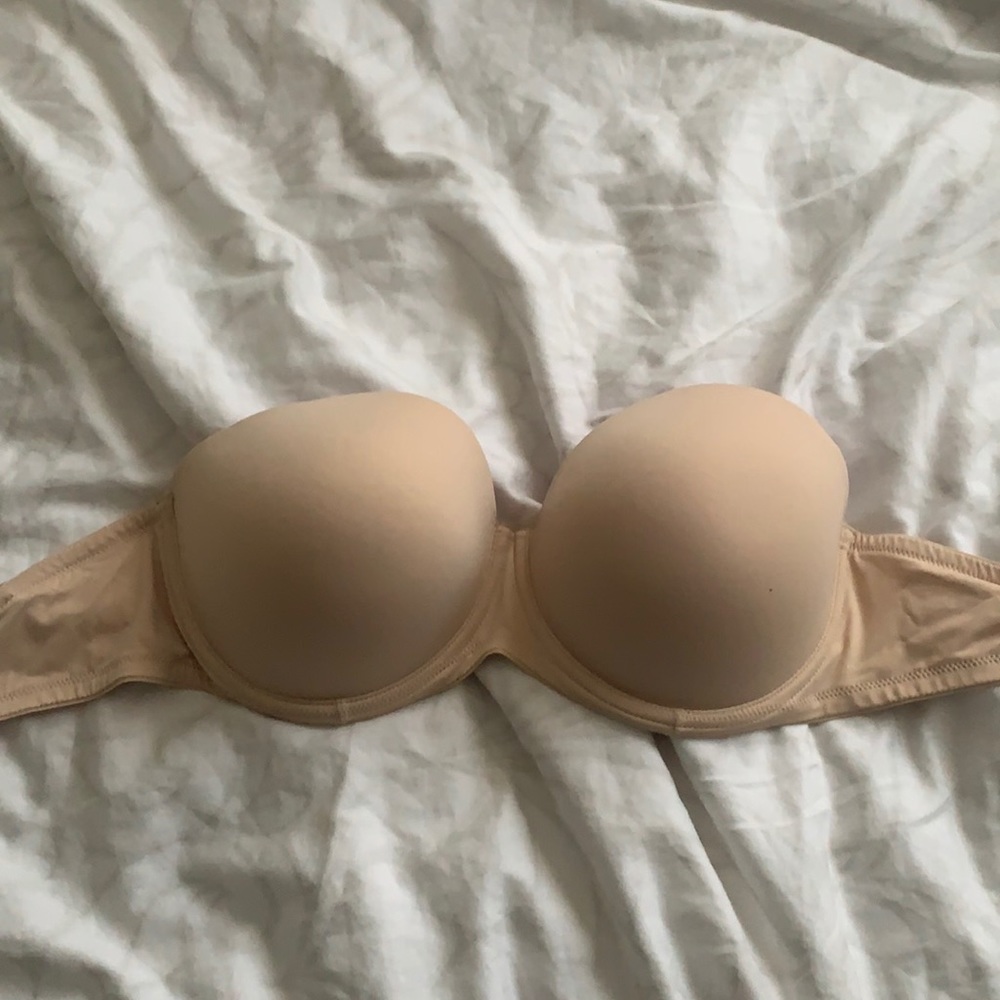 Victoria Secret Pink 34DD strapless bra